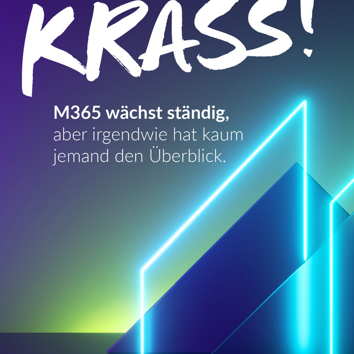 Microsoft 365 wächst ständig 📊

Und genau da verliert man schnell den Überblick.

Ohne klare Regeln entstehen schnell...